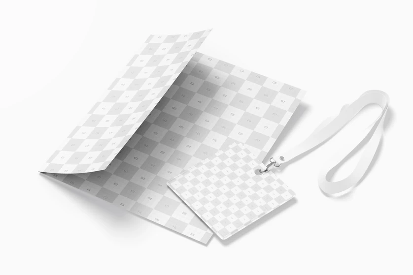 品牌质感文创系列产品包装卡片水杯工作证智能样机PSD设计素材【008】